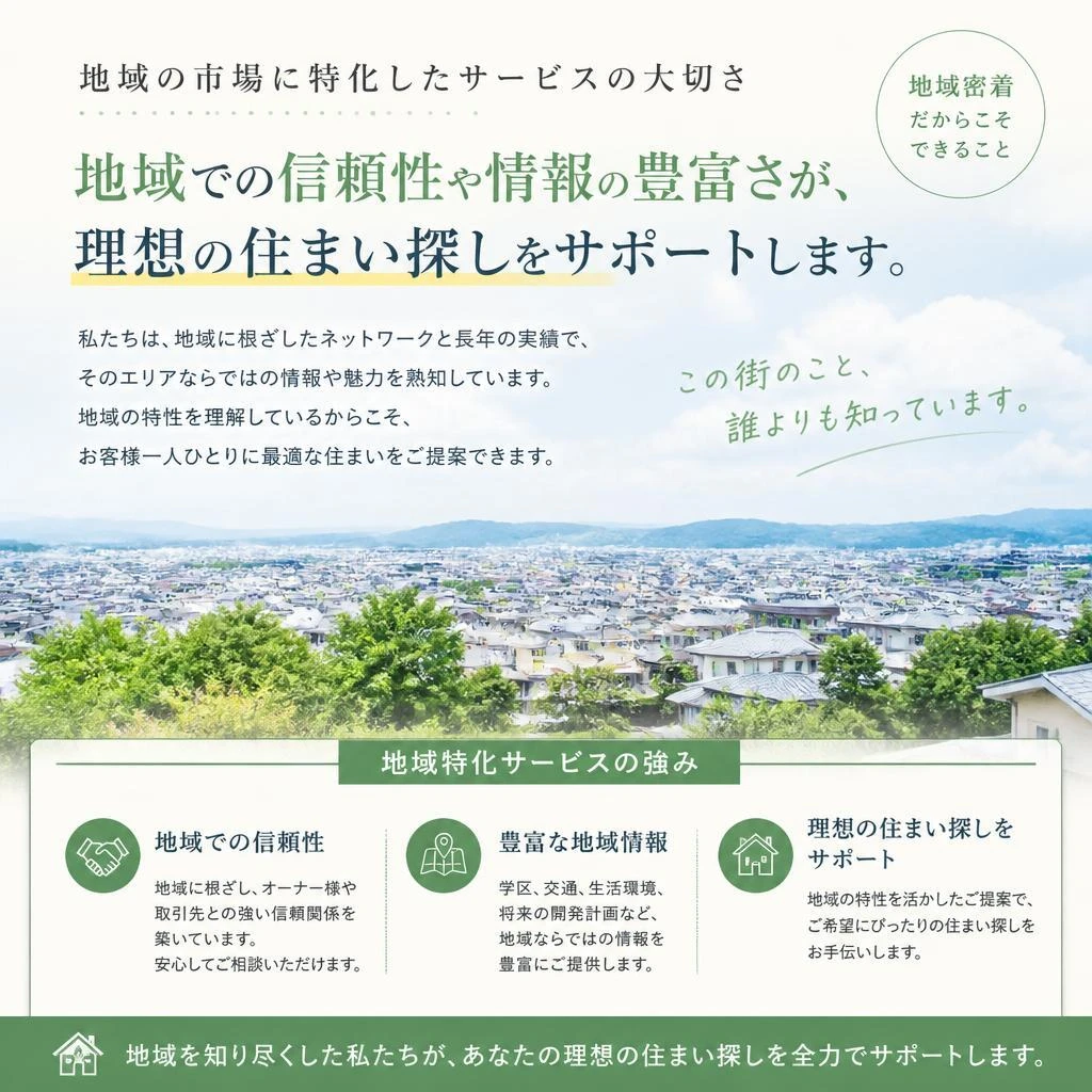 地域密着型サービスの強み