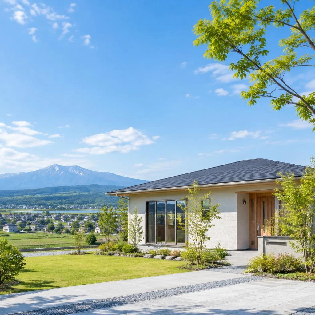 大仙市で、これからの暮らしにちょうどいい平家を。住まい探しから購入後の工事まで、地域密着で寄り添います。